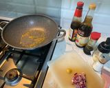 Foto langkah ke 4 dari resep Steamed egg tofu with minced chicken and shrimp.