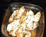 Foto del paso 3 de la receta: Montaditos de pollo con salsa de frutos rojos y queso de cabra