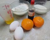 Foto del paso 1 de la receta: Muffins de mandarina