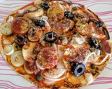 Foto del paso 8 de la receta: Mini pizza en tortilla de trigo