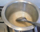 A picture of step 1 of Curd rice.