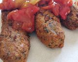 A picture of step 5 of Red Lentil Soutzoukakia (Meatless Meatballs).