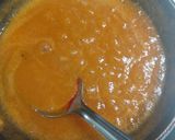 A picture of step 4 of Plum and peach sauce.