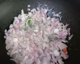 A picture of step 5 of Mutton paya seashore style.