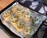 Une image de l'étape 14 de Navets blancs farcis pesto, jambon, emmental.