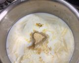 A picture of step 2 of Apple pudding.