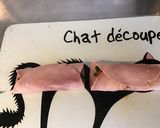Une image de l'étape 7 de Tartines croquantes au jambon blanc,oignons nouveaux et sauce poivrons.