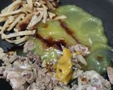 Foto del paso 2 de la receta: Sánduche🥯de pollo🍗y jamón🥓hawaiano🍍con queso🧀🥯🥪..