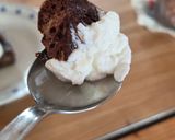 Foto del paso 5 de la receta: Brownie sin azúcar agregado ni edulcorante ni balanza 🤎4 ingredientes con otros 4 opcionales 😋