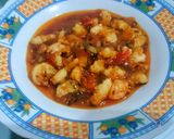 Foto langkah ke 5 dari resep Sanga Cabai Udang dengan Bawang Rambut.