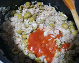 Foto del paso 2 de la receta: Sopa de Aceitunas, Atún, Arroz o Patatas