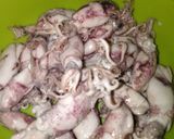 Foto langkah ke 1 dari resep Cumi Cabe Ijo.