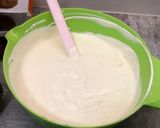A picture of step 2 of Vanilla bean ice cream with ginger biscuits, caramel and chocolate.