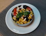 Pas rețetă Salată de vară cu macrou 3 fotografie
