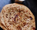 A picture of step 5 of Radish (mooli) paratha.