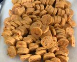 A picture of step 6 of Schezwan Egg Sausage Noodles.