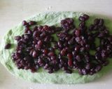 Foto langkah ke 3 dari resep Matcha red beans bread/Roti Matcha isi kacang merah.