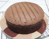 Foto langkah ke 7 dari resep Ogura Coklat Cake (resep by tintin rayner).