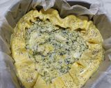 Foto del passaggio 4 della ricetta Cuor di quiche ricotta e spinaci