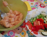 Foto del paso 1 de la receta: Brochetas de pollo