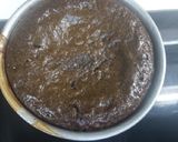 A picture of step 4 of Dates Chocolate cake.