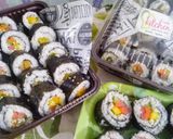 Foto langkah ke 10 dari resep Kimbab/kimbap/gimbab praktis.