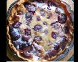 Une image de l'étape 4 de Tarte aux prunes du jardin crème vanille citron.