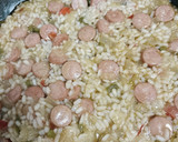 Foto del paso 6 de la receta: Arroz rápido con frankfurts