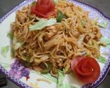 A picture of step 5 of Chicken and vegi Pasta.