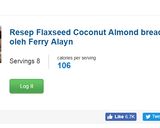 Foto langkah ke 13 dari resep Flaxseed Coconut Almond bread [keto friendly].