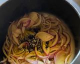 A picture of step 4 of Moong Dal Gosht / Green Moong Dal cooked with Mutton.