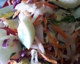 Foto del paso 2 de la receta: Milanesa de carne a la napolitana y ensalada multicolor