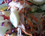 Foto del paso 2 de la receta: Milanesa de carne a la napolitana y ensalada multicolor