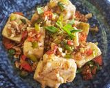 Foto langkah ke 4 dari resep Tahu Putih Cabe Garam.