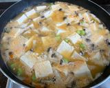 毛豆蝦仁豆腐煲的食譜步驟5照片