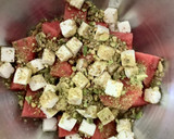 Foto del paso 2 de la receta: Ensalada de Sandía, Queso Feta y Pistachos