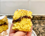 Foto del paso 13 de la receta: Bizcocho de naranja relleno de chocolate fondant
