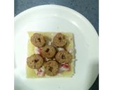 A picture of step 4 of Seekh Sandwiches.