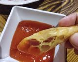 Foto langkah ke 6 dari resep Martabak Telur Kulit Pangsit.