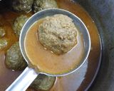 A picture of step 7 of Koftay Salan.