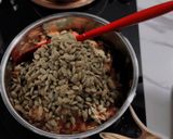 Foto langkah ke 6 dari resep Bothok Teri Lamtoro (tanpa daun).