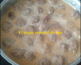 Foto del paso 7 de la receta: Albóndigas con queso azul