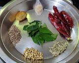 A picture of step 2 of Chana dal Vada.