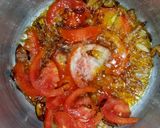 A picture of step 2 of Sossi Soya Chunks.