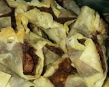 Foto langkah ke 4 dari resep Pangsit pisang lumer.
