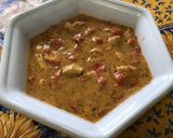 Une image de l'étape 15 de Poulet aux poivrons rouges crème et parmesan.