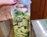 Foto del paso 2 de la receta: Pasta con pesto de calabacín