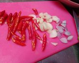 Foto langkah ke 4 dari resep Kangkung Belacan |anak kost |murah meriah| Makan siang sederhana.