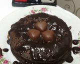 عکس مرحله 5 از دستور پنکیک شکلاتی بهمراه سس شکلاتی