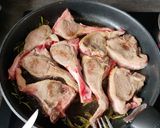 A picture of step 2 of Rosemary Lamb Chops.